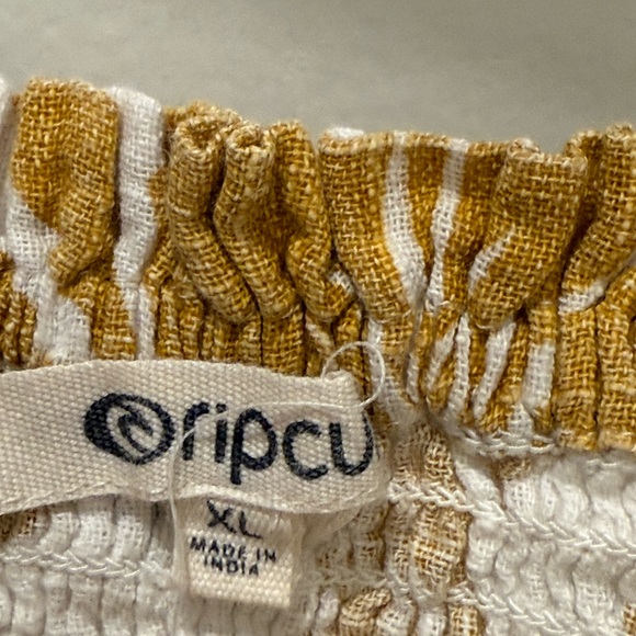 Rip Curl Azalea floral smocked mini dress XL - Picture 7 of 12